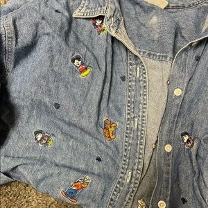 Vintage Disney Button Up